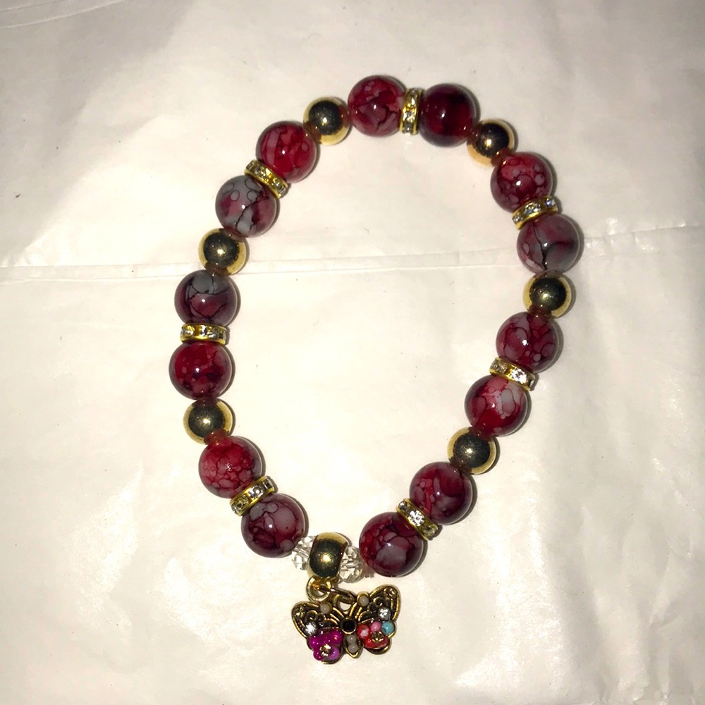 Bracelet with butterfly